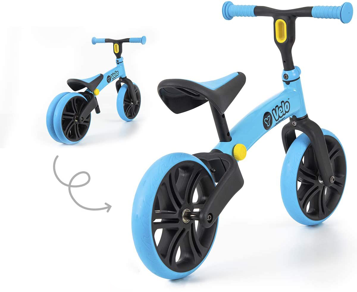 Беговел Yvolution Velo Junior, голубой  